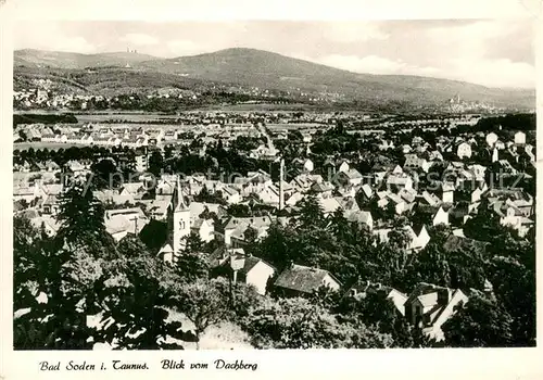 AK / Ansichtskarte Bad_Soden_Taunus Blick vom Dachberg Bad_Soden_Taunus