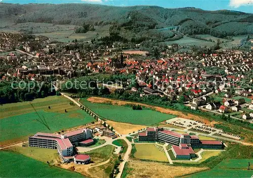 AK / Ansichtskarte Bad_Driburg Caspar Heinrich Klinik und Kurklnik der Bundesknappschaft Fliegeraufnahme Bad_Driburg