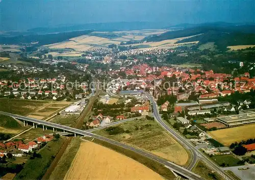 AK / Ansichtskarte Bad_Gandersheim Fliegeraufnahme Bad_Gandersheim