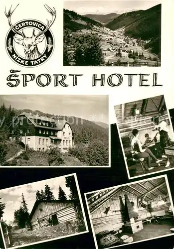 AK / Ansichtskarte Vysna_Boca Sport Hotel pod Certovicou Nizke Tatry Niedere Tatra 