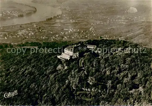 AK / Ansichtskarte Koenigswinter Hotel Petersberg Rheintal Fliegeraufnahme Koenigswinter