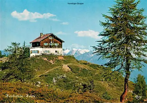 AK / Ansichtskarte Lienz_Tirol Hochsteinhuette Berghaus Venediger Gruppe Lienz Tirol