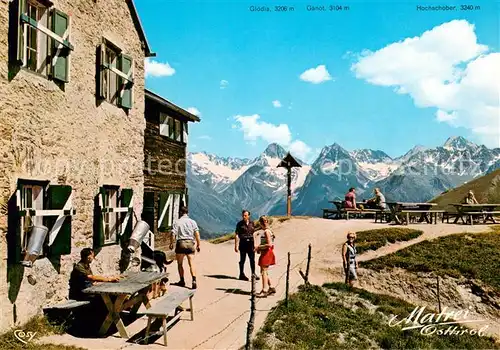 AK / Ansichtskarte Kals_Grossglockner Matreier Toerl Haus gegen Schobergruppe Kals Grossglockner