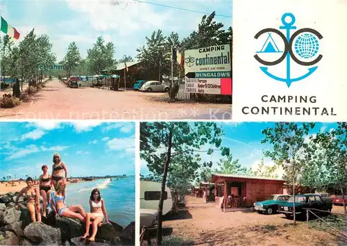 AK / Ansichtskarte Cavallino_Venezia Camping Continental Strand Cavallino Venezia