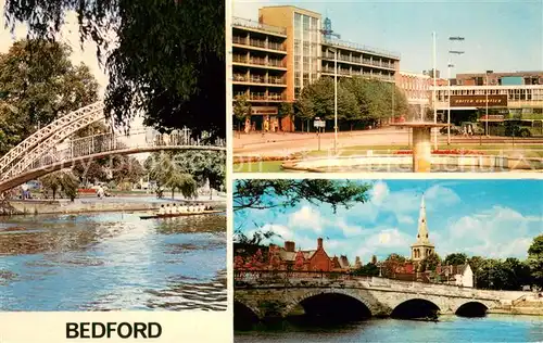 AK / Ansichtskarte Bedford_Bedfordshire Teilansichten 