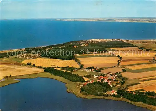 AK / Ansichtskarte Hohwacht_Ostseebad Hassberg Fliegeraufnahme Hohwacht_Ostseebad