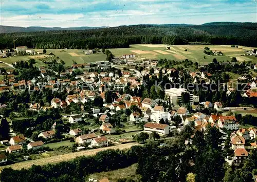 AK / Ansichtskarte Schoemberg_Schwarzwald Fliegeraufnahme Schoemberg Schwarzwald