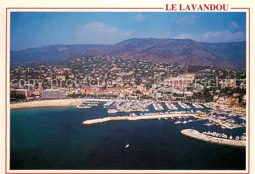 AK / Ansichtskarte Le_Lavandou Fliegeraufnahme Le_Lavandou