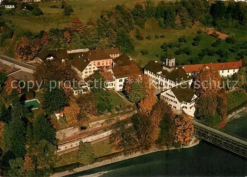 AK / Ansichtskarte Tamins Schloss Reichenau Fliegeraufnahme Tamins