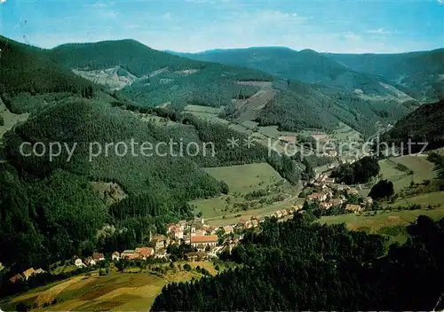 AK / Ansichtskarte Bad_Peterstal Griesbach Kneipp Kurort im Schwarzwald Fliegeraufnahme Bad_Peterstal Griesbach