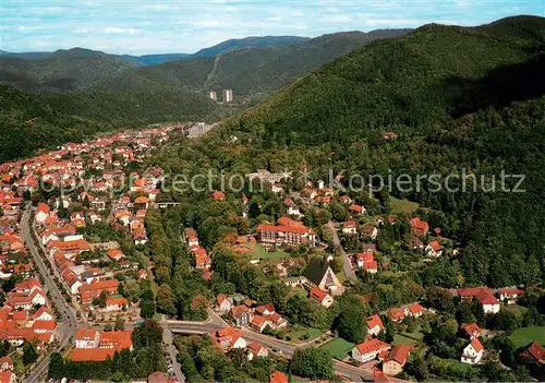 AK / Ansichtskarte Bad_Lauterberg Gesamtansicht mit Kliniken Fliegeraufnahme Bad_Lauterberg