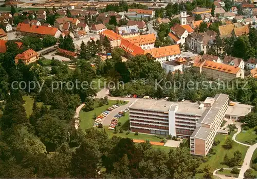 AK / Ansichtskarte Aulendorf Parksanatorium Fliegeraufnahme Aulendorf