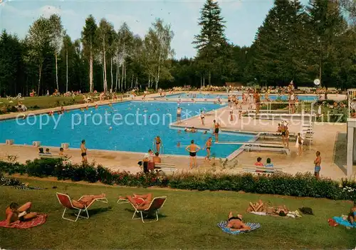 AK / Ansichtskarte Bad_Woerishofen Staedtisches Schwimmbad Freibad Bad_Woerishofen