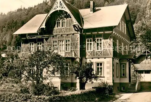 AK / Ansichtskarte Rohrbach_Saalfeld Haus Sonnenwalde Rohrbach Saalfeld