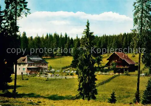 AK / Ansichtskarte Gernsbach Kurhaus Kaltenbronn mit Gaestehaus im Schwarzwald Gernsbach