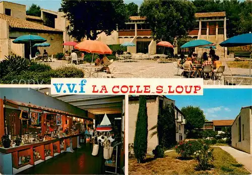 AK / Ansichtskarte La_Colle sur Loup Village vacances familles Terrasse du village Boutique Bungalows La_Colle sur Loup