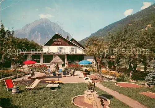 AK / Ansichtskarte Oisans Hotel Restaurant Ginies Ses Terrasses Son Golf Oisans