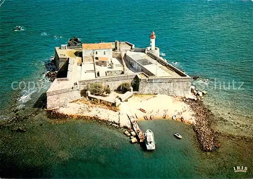 AK / Ansichtskarte Cap d_Agde Le Fort Brescou XVIIe siecle vue aerienne Cap d_Agde