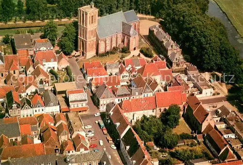 AK / Ansichtskarte Harderwijk Elbburg NH Kerk met omgeving Fliegeraufnahme Harderwijk