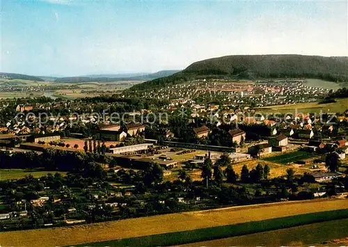 AK / Ansichtskarte Hoexter_Weser Blick von der Weserberglandklinik Hoexter Weser