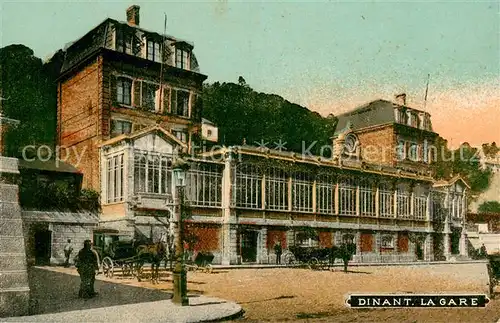 AK / Ansichtskarte Dinant_Wallonie La Gare Dinant Wallonie