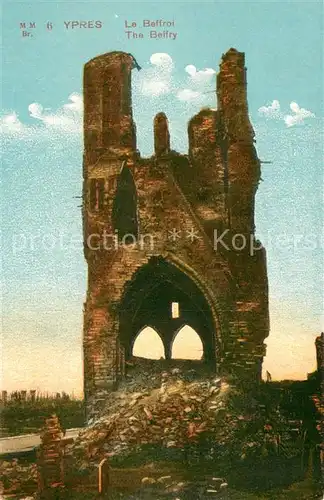 AK / Ansichtskarte Ypres_Ypern_Ieper Le Beffroi 