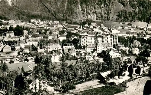 AK / Ansichtskarte Chamonix La ville vue du teleferique du Brevent Chamonix