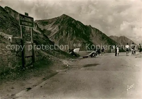 AK / Ansichtskarte Col_du_Tourmalet La tranchee du col Col_du_Tourmalet