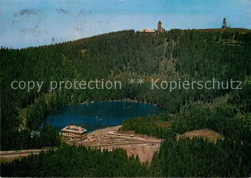 AK / Ansichtskarte Kappelrodeck Berghotel Mummelsee Fliegeraufnahme Kappelrodeck