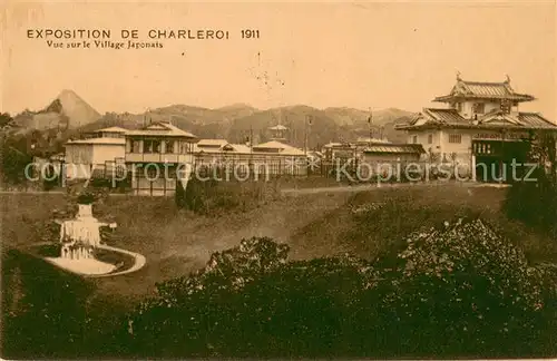 AK / Ansichtskarte Charleroi_Wallonie Vue sur le Village Japonais 