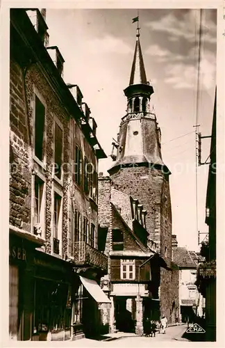 AK / Ansichtskarte Dinan_22 Tour et Rue de l Horloge 