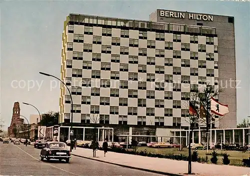 AK / Ansichtskarte Berlin Hilton Hotel Berlin