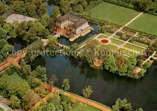 AK / Ansichtskarte Buer_Gelsenkirchen Schloss Berge Fliegeraufnahme Buer Gelsenkirchen