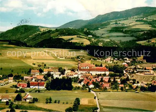 AK / Ansichtskarte St_Peter_Schwarzwald Fliegeraufnahme St_Peter_Schwarzwald