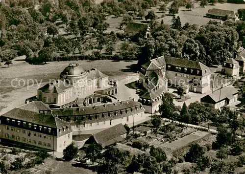 AK / Ansichtskarte Stuttgart Schloss Solituede Fliegeraufnahme Stuttgart