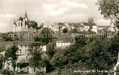 AK / Ansichtskarte Reifferscheid_Eifel Ortsansicht mit Kirche Perle der Eifel Reifferscheid Eifel