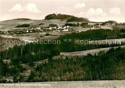 AK / Ansichtskarte Mahlberg_Bad_Muenstereifel Panorama mit Blick zum Michelsberg Mahlberg_Bad_Muenstereifel