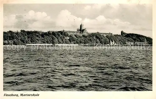 AK / Ansichtskarte Flensburg Marineschule Flensburg