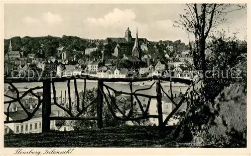 AK / Ansichtskarte Flensburg Teilansicht Flensburg