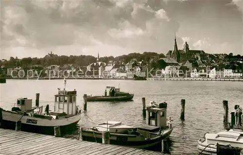 AK / Ansichtskarte Flensburg Hafen Flensburg