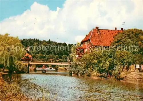 AK / Ansichtskarte Hitzacker_Elbe An der Jeetzel Drawehnertorschenke Hitzacker Elbe