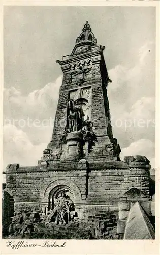 AK / Ansichtskarte Bad_Frankenhausen Kyffhaeuserdenkmal erbaut 1890 Bad_Frankenhausen