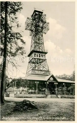 AK / Ansichtskarte Stolberg_Harz Josephshoehe Aussichtsturm Serie Novobrom Nr. 1092 Stolberg Harz