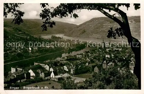 AK / Ansichtskarte Bingerbrueck_Rhein Panorama Blick ins Tal Bingerbrueck Rhein