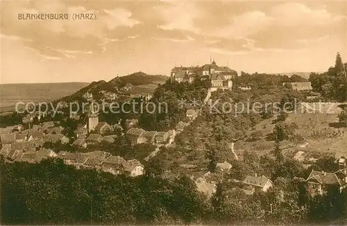 AK / Ansichtskarte Blankenburg_Harz Panorama Blankenburg_Harz