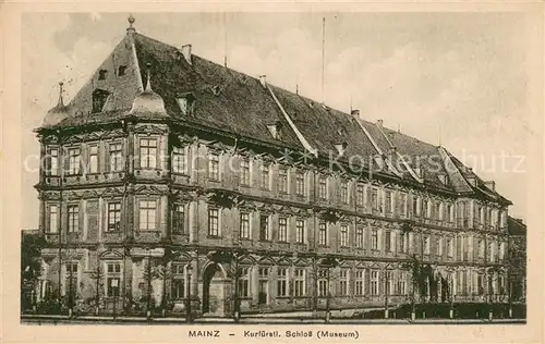 AK / Ansichtskarte Mainz_Rhein Kurfuerstliches Schloss Museum Mainz Rhein