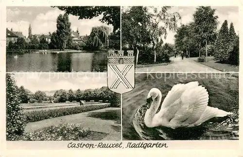 AK / Ansichtskarte Castrop Rauxel Stadtgarten Schwaene Park Castrop Rauxel