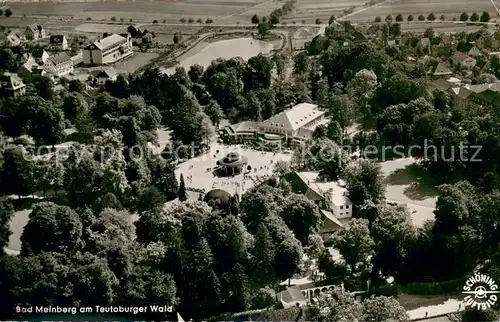 AK / Ansichtskarte Bad_Meinberg Fliegeraufnahme mit Moor und Kohlensaeure Heilbad Bad_Meinberg