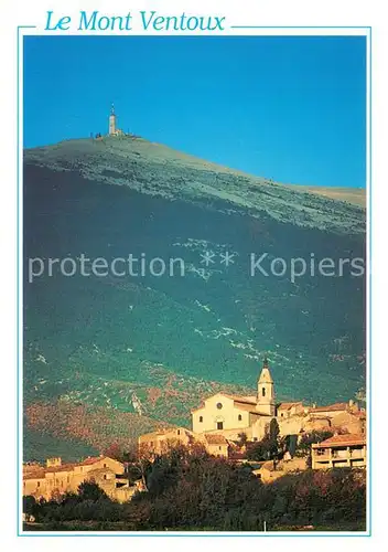 AK / Ansichtskarte Crillon le Brave Mont Ventoux dominant les montagnes de la Provence Crillon le Brave