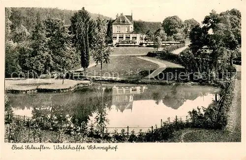 AK / Ansichtskarte Bad_Salzuflen Waldkaffee Schwaghof Bad_Salzuflen